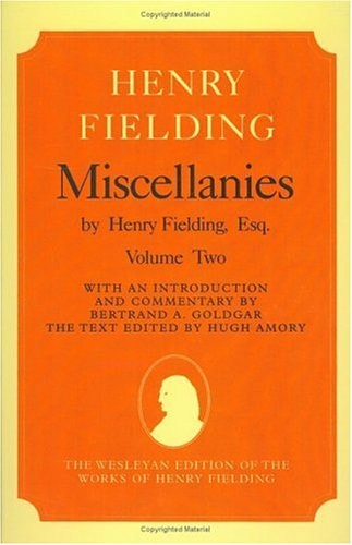 Miscellanies: Volume Two