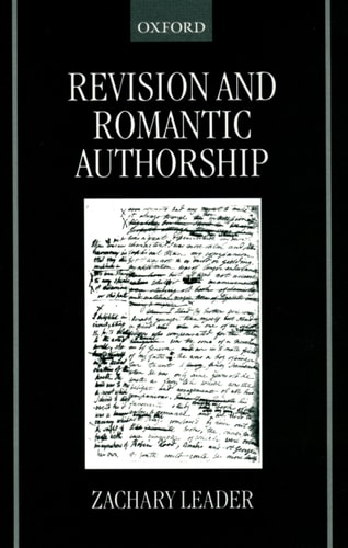 Revision and Romantic Authorship