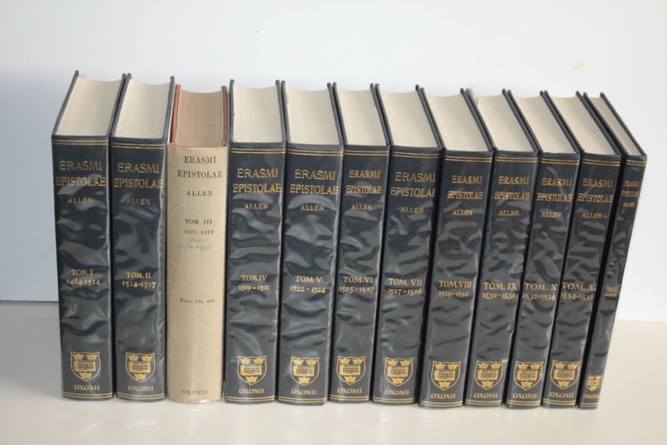 Opus Epistolarum Des. Erasmi Roterodami: 12 Volume Set