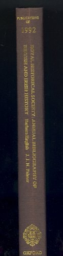 Royal Historical Society Annual Bibliography of British and Irish History