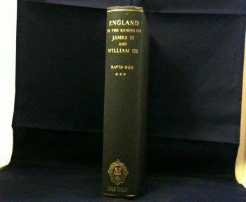 England in the Reigns of James II and William III