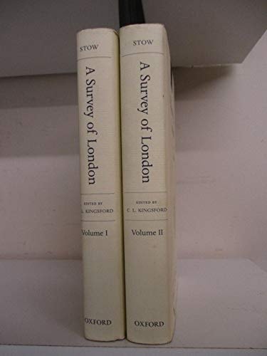 A Survey of London: Reprinted from the text of 1603