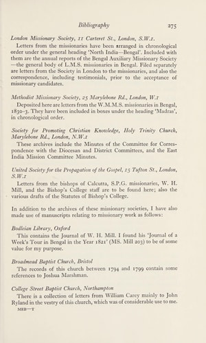 Missionaries and Education in Bengal, 1793-1837