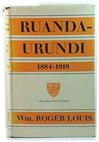 Ruanda-Urundi, 1884-1919