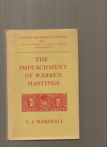 The Impeachment of Warren Hastings