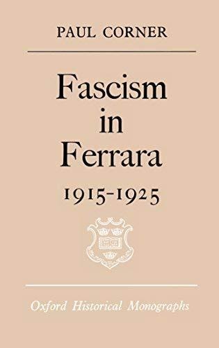 Fascism in Ferrara, 1915-1925