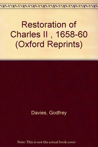 Restoration of Charles II, 1658-60