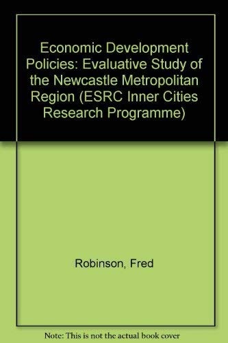 Economic Development Policies: An Evaluative Study of the Newcastle Metropolitan Region