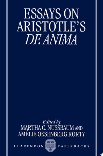 Essays on Aristotle's De Anima