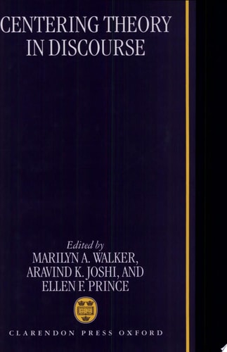 Centering Theory in Discourse