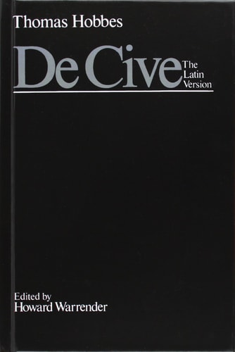 De Cive: The Latin Version