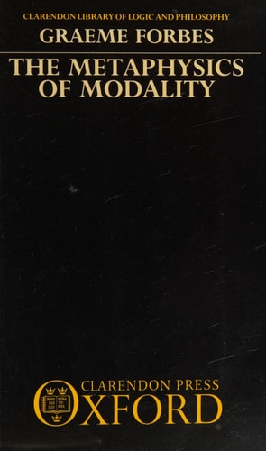 The Metaphysics of Modality