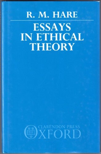 Essays in Ethical Theory