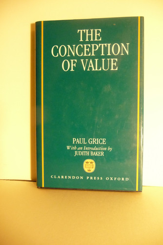 The Conception of Value