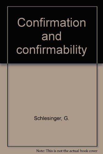 Confirmation and Confirmability