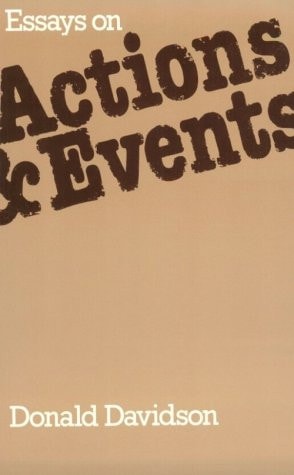 Essays on Actions and Events