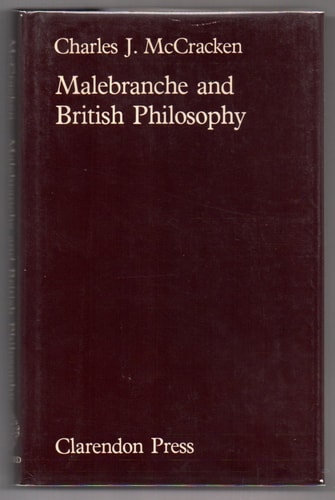 Malebranche and British Philosophy
