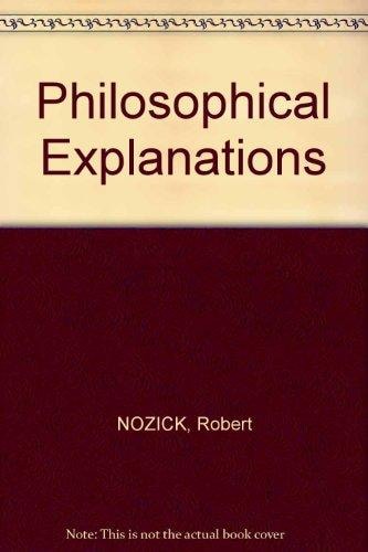 Philosophical Explanations