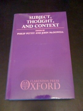 Subject, Thought and Context