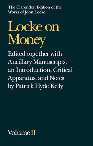 Locke on Money: Volume 2