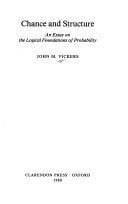 Chance and Structure: An Essay on the Logical Foundations of Probability