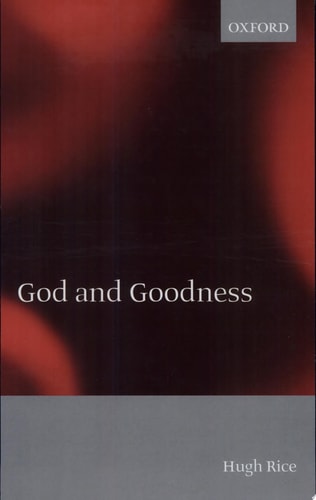 God and Goodness
