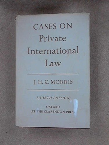 Cases on Private International Law