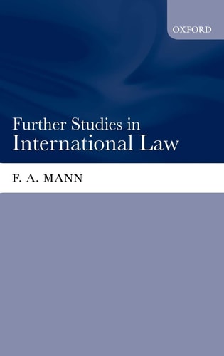 Further Studies in International Law