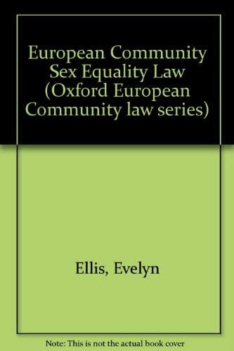 European Community Sex Equality Law