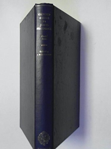 Oxford Essays in Jurisprudence: Second Series