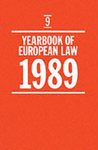 Yearbook of European Law: Volume 9