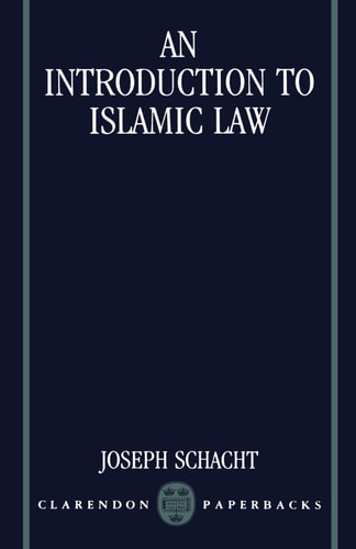 An Introduction to Islamic Law