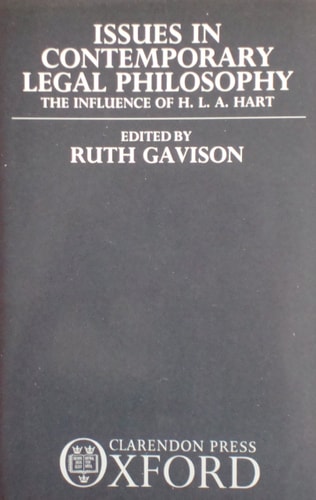 Issues in Contemporary Legal Philosophy: The Influence of H.L.A. Hart