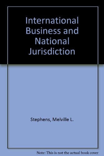 International Business and National Jurisdiction