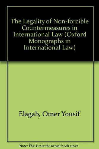 The Legality of Non-forcible Counter-measures in International Law