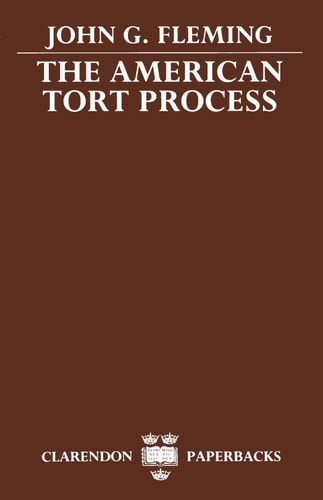 The American Tort Process