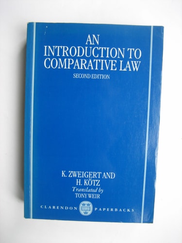 Introduction to Comparative Law