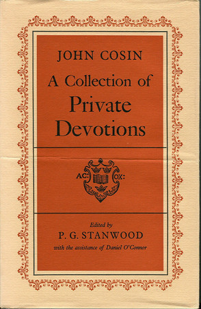 John Cosin: A Collection of Private Devotions