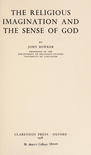 The Religious Imagination and the Sense of God