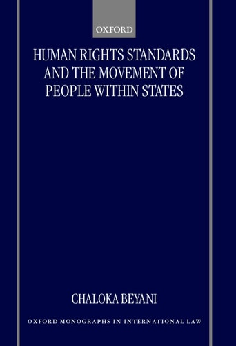 Human Rights Standards and the Free Movement of People within States
