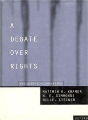 A Debate over Rights: Philosophical Enquiries