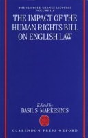 The Impact of the Bill of Rights on English Law