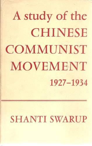 Study of the Chinese Communist Movement