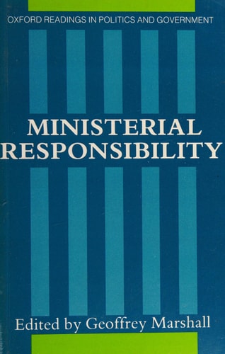 Ministerial Responsibility