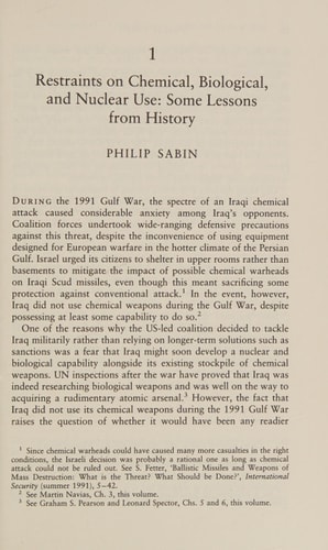 Non-Conventional Weapons Proliferation in the Middle East: Tackling the Spread of Nuclear, Chemical, and Biological Capabilities