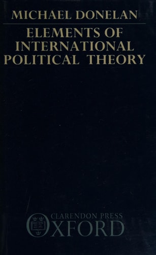 Elements of International Political Theory