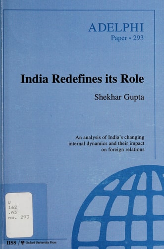 India Redefines its Role