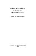 Cyclical Growth in Market and Planned Economies