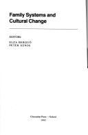 Family Systems and Cultural Change