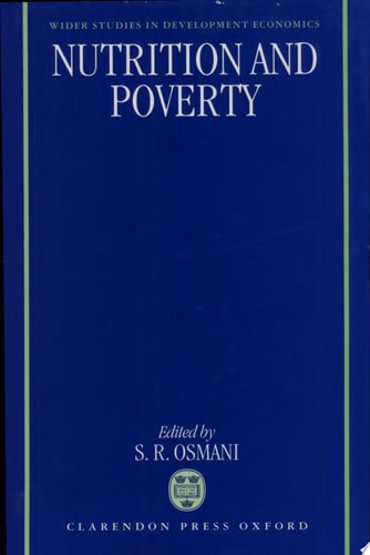Nutrition and Poverty